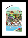 Places - Holywood - Black Frame