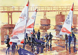 Co. Down - Retrieving the Dinghies RNIYC