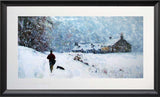 Other - Home From The Fields Black Bevelled Frame 