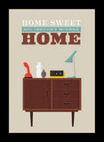 Home Sweet Home  Frame Black