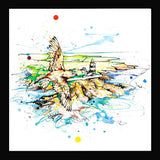 Print Open Edition Landscapes - Hook Lighthouse Black Box Frame (No Mount)