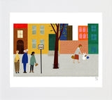Hop To School Unframed