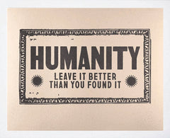 Humanity White Box Frame