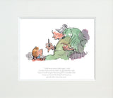 The Witches - I Shall Never Have a Bath Again Unframed