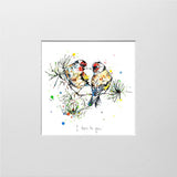 Print Open Edition Animals - I Turn To You-12 x 12-Unframed