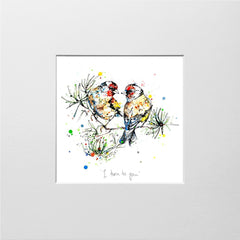 Print Open Edition Animals - I Turn To You-12 x 12-Unframed