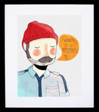 I Wonder If It Remembers Me (The Aquatic Life) Framed