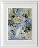 Print - I Know A Bank Where The Wild Thyme Grows Chunky White Frame