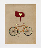 I Love to Ride Unframed