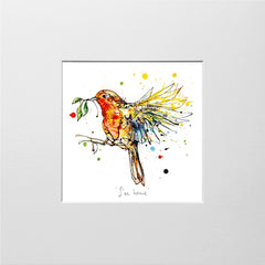 Print Open Edition Floral - I'm Home-12 x 12-Unframed