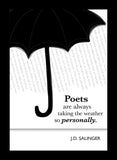 J.D. Salinger - Weather Frame Black