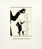 Postcard - Johann Wolfgang Von Goethe - Unframed
