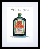 Drinks Liqueur - Jagermeister Frame Black