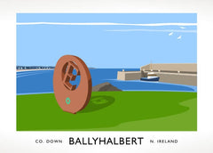 Co Down - Ballyhalbert Unframed 40x30
