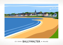 Co Down - Ballywalter Unframed 40x30 