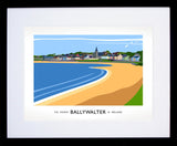 Co Down - Ballywalter Frame Black 40x30 With Mount