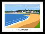 Co Down - Ballywalter Frame Black 40x30 No Mount