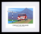 Sport - Circuit of Ireland Rally Frame Black 40x30 With Mount