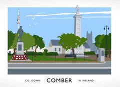 Co Down - Comber  Unframed 40x30