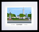 Co Down - Comber  Frame Black 40x30 With Mount