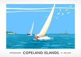 Co Down - Copeland Islands Unframed 40x30