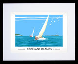 Co Down - Copeland Islands Frame Black 40x30 With Mount