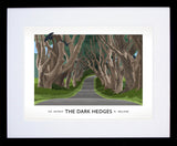 Co Antrim - The Dark Hedges Frame Black 40x30 withmount