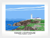 Co Donegal - Fanad Lighthouse Frame White 40x30 No Mount