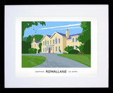 Co Down - Rowallane Frame Black 40x30 With Mount