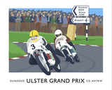 Sport - Ulster Grand Prix Dundrod Unframed 40x30