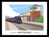 Co Antrim - Whitehead  Frame Black 40x30 No Mount 