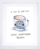 Gin - Jawbox Cup Of Gin White Frame