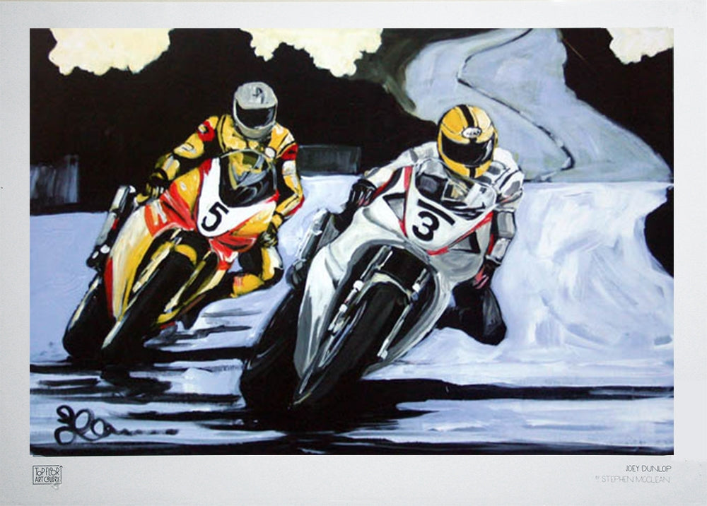 Stephen McClean | Joey Dunlop Print | Yard Gallery