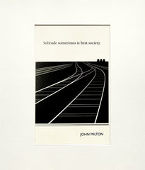 Postcard - John Milton - Unframed