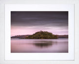 Co Sligo - Isle of Innisfree  Frame White 