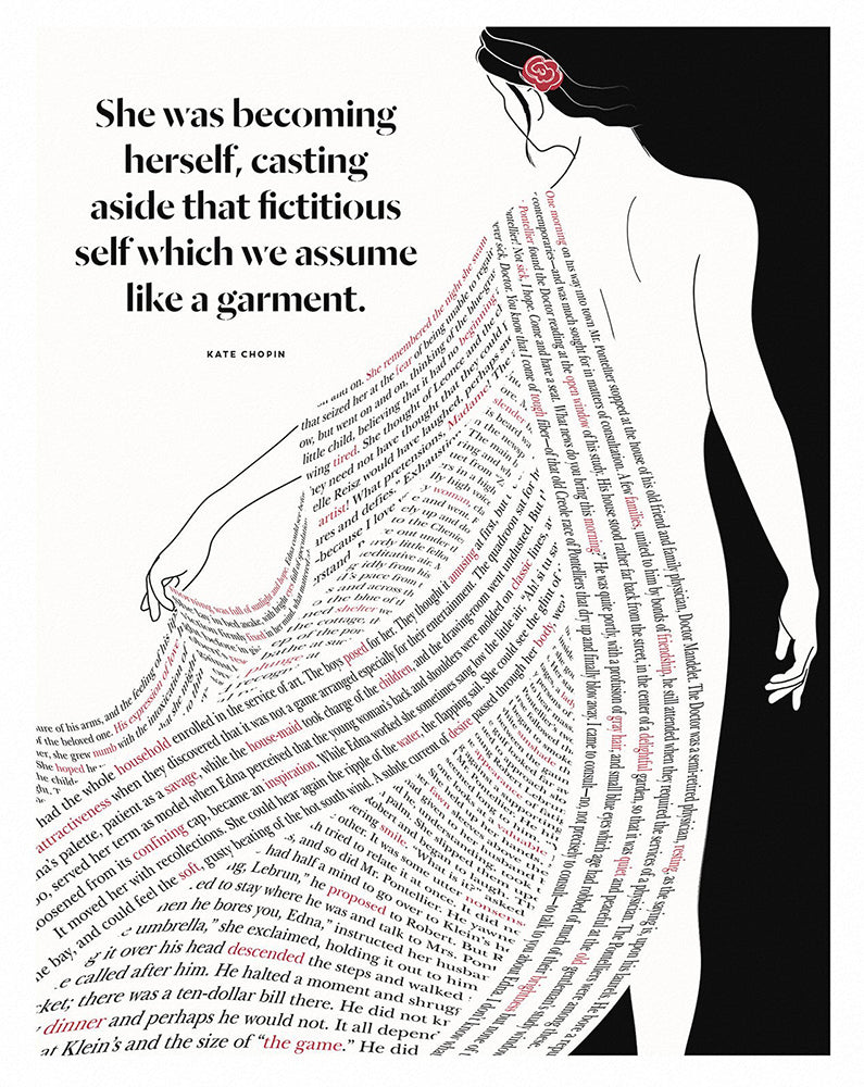 Kate Chopin - Garment Unframed