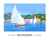 Co Down - Killyleagh  Unframed 40x30