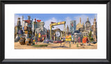 Dream Series Belfast - Kingdom Of Lagan-57 x 23-72 scoop Black Frame