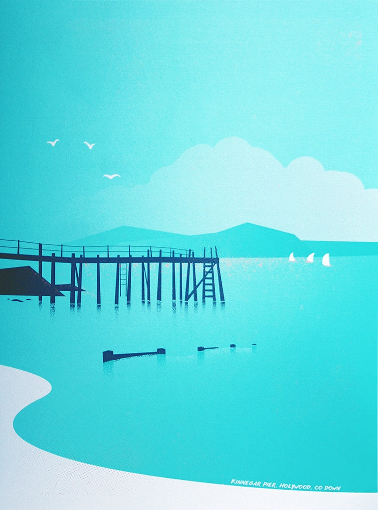 Kinnegar Pier, Holywood Unframed