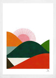 Landscape-36 x 51.5-White Box Frame