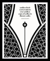 Lawrence Ferlinghetti - Conversations Black Box Frame