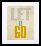 Let It Go Framed