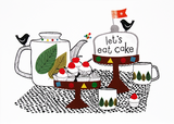Let's Eat Cake Unframed 