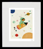 Let's Travel Black Frame