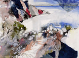 Light On The Headland Unframed