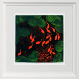 Liquid Gold Chunky White Frame