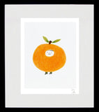 Little Orange Black Frame