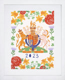 Other - Long Live the King - White Box Frame (With Mount)