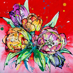 Print Open Edition Floral - Love