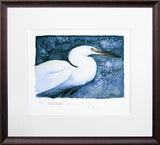 The Lost Spells - Little Egret Brown Scoop Frame